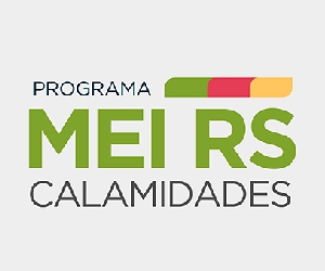 MEI RS Calamidades, programa do Estado do Rio Grande do Sul, por intermédio da Secretaria de Trabalho e Desenvolvimento Profissional.