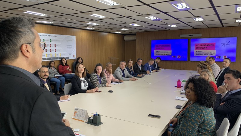 Equipe da Secretaria de Trabalho e Desenvolvimento Profissional contribuiu junto a outras pastas na revisão de eixos de atuação de políticas públicas do Estado que culminarão no Plano Plurianual (PPA) 2024-2027.
