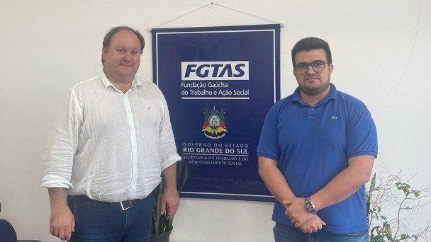 Visita à agência FGTAS/Sine de Soledade
